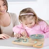 Bez Marki Medinė lenta su vairu Montessori