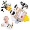 Bez Marki Medinis Montessori BUSY CUBE Manipuliacinis kubas