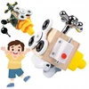 Bez Marki Medinis Montessori BUSY CUBE Manipuliacinis kubas