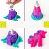 Bez Marki MEGA RINKINYS KINETINIAI SMĖLĖS ARKLAI VIENRAGIS 4 SPALVOS + GLITTER + DĖŽĖ