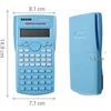 Bez Marki Mėlyna Scientific Calculator 240 Functions 2 Line School