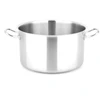 Bez Marki METRO PROFESSIONAL Puodas aukštas ze stali nierdzewnej średnica 24 cm 6,5 l