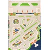 Bez Marki MIASTO PORTOWE - Mėlyna Dywan 3D dla Dzieci 100x150 cm IVI Carpets