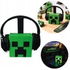 Bez Marki Minecraft Creeper Led naktinė lemputė + ausinių stovas 2in1
