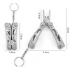 Bez Marki mini kombinerki MULTITOOL 9w1 NARZĘDZIE WIELOFUNKCYJNE szczypce SURVIVAL
