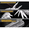 Bez Marki mini kombinerki MULTITOOL 9w1 NARZĘDZIE WIELOFUNKCYJNE szczypce SURVIVAL