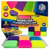 Bez Marki MODELINA Fluorescencyjna 6 KOLORÓW dla Dzieci jaskrawe ASTRA SOLINA JAKOŚĆ