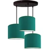 Bez Marki Modna Lampa wisząca, sufitowa żyrandol modny abażur 20cm žalia Led