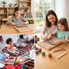 Bez Marki mokomasis audimas LOOM mokyklai MEDIENOS linksmybės MONTESSORI VERPALAI