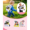 Bez Marki Montessori jutiminė manipuliavimo knyga, lenta, mokomasis žaislas