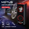 Bez Marki Motus Airpump Pro Raudona - elektrinis kompresorius su manometru, 96w