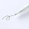 Bez Marki MUJI Długopis żelowy juoda 0.5mm 10 vnt do pisania rysowania szkicowania