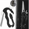 Bez Marki MULTITOOL SHARP KARABININĖ PEILIS 6IN1 SURVIVAL