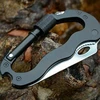Bez Marki MULTITOOL SHARP KARABININĖ PEILIS 6IN1 SURVIVAL