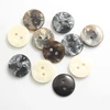 Bez Marki MYGTUKAI 20 Vnt. 21 MM APVALYTI DERVOS SMĖLĖS DEKORATINIAI SIUVIMO RETRO DIY PRODUKTAI