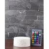 Bez Marki Naktinė lempa 3D BIURKO DLA DZIECI SPIDER MAN LED 7 KOLOR USB RGB Pultas