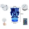 Bez Marki Naktinė lempa 3D FC BARCELONA HERB LED 16 KOLORÓW PODSTAWKA USB + Pultas