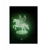 Bez Marki Naktinė lempa 3D LED JEDNOROŻEC UNICORN KOLORY + Pultas