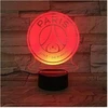 Bez Marki Naktinė lempa 3D LED PSG Z PILOTEM - USB