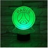 Bez Marki Naktinė lempa 3D LED PSG Z PILOTEM - USB