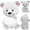 Bez Marki Naktinė lempa DLA DZIECI DO POKOJU NA BATERIE MINI MIŚ LED 12 CM