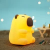 Bez Marki Naktinė lempa DLA DZIECI KAPIBARA MIĘKKA KOLOROWA RGBWW LED USB SILIKONOWA