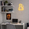 Bez Marki Naktinė lempa DZIECIĘCA NEON KOT OZDOBA LED CIEPŁY Baltas USB BATERIE