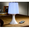 Bez Marki Naktinė lempa LAMPA STOŁOWA NA SZAFKĘ NOCNĄ KOLOROWA LED RGB + Pultas