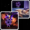 Bez Marki Naktinė lempa LED PIŁKA NOŻNA PIŁKARZ BIURKOWA 3D DLA DZIECI RGB LED + Pultas