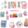 Bez Marki NANO JUOSTOS RINKINYS BUBULĖLIŲ PŪTIMO DIY Blow Bubble Dvipusis