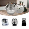 Bez Marki Nerūdijančio plieno garintuvo įdėklas, suderinamas su Thermomix TM5 TM6 TM7