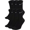 Bez Marki Nike Everyday paminkštintos kojinės 6 poros Dri-FIT SX7666-010 38-42 juodos