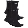 Bez Marki Nike juodos medvilnės Everyday Dri-Fit kojinės, 34-38 dydis, 6 poros