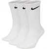 Bez Marki NIKE paminkštintos kasdieninės KOJINĖS, ilgos baltos 38-42 dydžio logotipo Dri-Fit 3 pakuotės