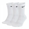 Bez Marki NIKE paminkštintos kasdieninės KOJINĖS, ilgos baltos 38-42 dydžio logotipo Dri-Fit 3 pakuotės