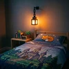 Bez Marki NOCNA LAMPKA LED RGB USB 5V DEKORACJA LATARNIA PIXEL 16 KOLORÓW STYL PIKSEL