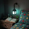 Bez Marki NOCNA LAMPKA LED RGB USB 5V DEKORACJA LATARNIA PIXEL 16 KOLORÓW STYL PIKSEL