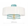 Bez Marki NOWOCZESNA LAMPA SUFITOWA ŻYRANDOL PAJĄK LOFT LED Baltas MIĘTOWY REGULOWANY