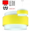 Bez Marki Nowoczesna Lampa wisząca sufitowa, żyrandol abażur geltona 40cm BOHO