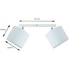 Bez Marki Nowoczesna Lampa wisząca sufitowa pilka modny abażur 20cm żyrandol, LED