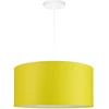 Bez Marki Nowoczesna Lampa wisząca sufitowa żyrandol geltona słoneczny abażur 40cm Led