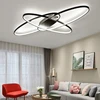 Bez Marki NOWOCZESNY ŻYRANDOL LAMPA SUFITOWA LED 3 PIERŚCIENIE ŚCIEMNIANA Z PILOTEM