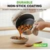 Bez Marki Nutrichef puodas 5QT nerūdijančio plieno neprideganti indukcinė orkaitė