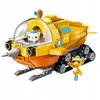 Bez Marki OKTONAUCI blokai Octonauts QMan Kwazii rinkinys Captain Barnacles FIGURINES