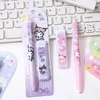 Bez Marki OŁÓWEK AUTOMATYCZNY 1 SZT. SANRIO KAWAII Rinkinys WKŁADÓW 20 SZT. KUROMI
