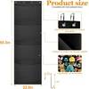 Bez Marki ORGANIZER PLUSZAKÓW 166X58CM 4 KIESZENIE ZAWIESZANY NAD DRZWI