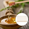 Bez Marki oshhni Medinės medaus maišymo lazdelės Easy Clean Food Grade Jar