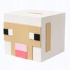Bez Marki OWCA Sheep Skarbonka Pixele PREZENT vaikams + IMIĘ PERSONALIZACJA eko