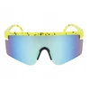 Bez Marki Ox Optics Zone akiniai nuo saulės, lime/juodi, Uv400