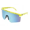 Bez Marki Ox Optics Zone akiniai nuo saulės, lime/juodi, Uv400